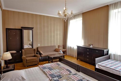 Postel nebo postele na pokoji v ubytování Tinikos Guest House