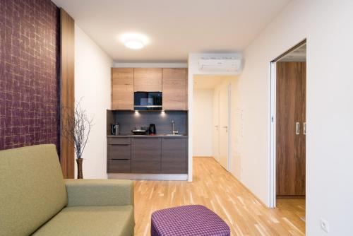Χώρος καθιστικού στο MyApartments Vienna