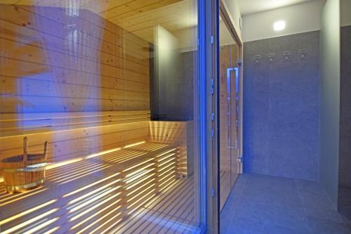 Koupelna v ubytování casa vacanze arcobaleno