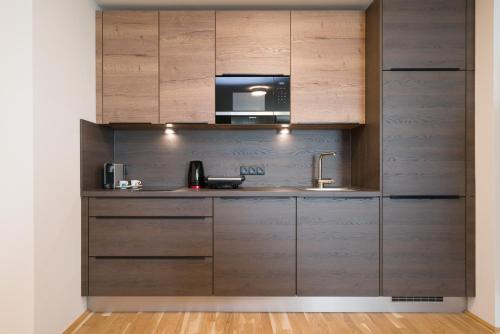 Η κουζίνα ή μικρή κουζίνα στο MyApartments Vienna