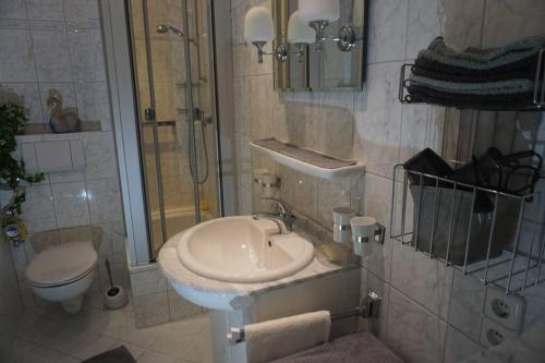 Westerland mit Sonnenbalkonにあるバスルーム