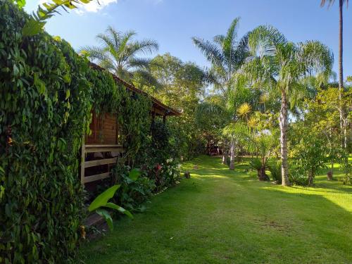 Κήπος έξω από το Hotel Fazenda Igarapés