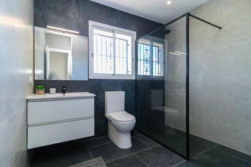 Kúpeľňa v ubytovaní Villa Tangstad