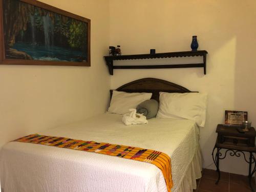 Postel nebo postele na pokoji v ubytování Hotel Boutique Casa José
