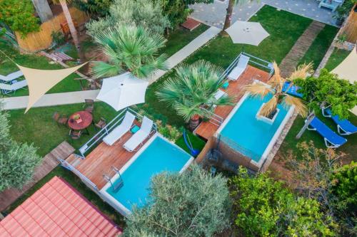 Πισίνα στο ή κοντά στο Chania Green House 1