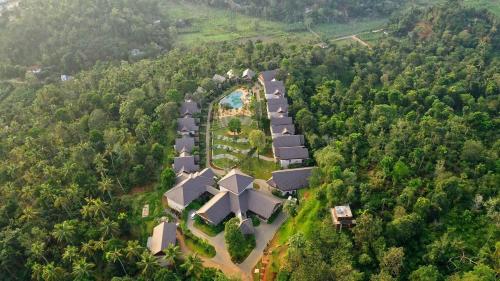 Letecký snímek ubytování Morickap Resort