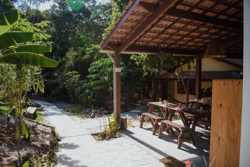Κήπος έξω από το Aruá Observação de Vida Silvestre