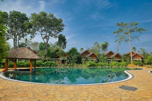 Bazén v ubytování Morickap Resort nebo v jeho okolí