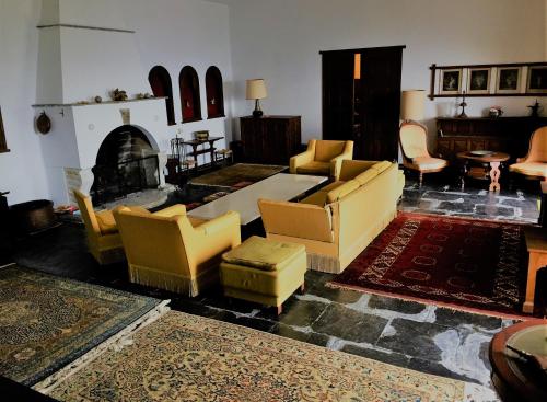 Un lugar para sentarse en Lafkos Estate