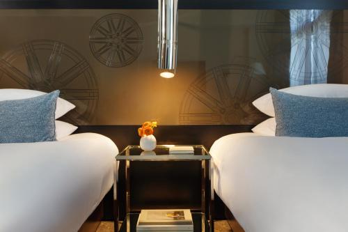 Katil atau katil-katil dalam bilik di Kimpton Overland Hotel - Atlanta Airport by IHG