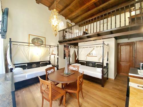 Posezení v ubytování Boutique Hotel Del Doge