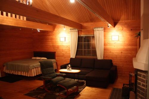 Χώρος καθιστικού στο Cottage Baydar