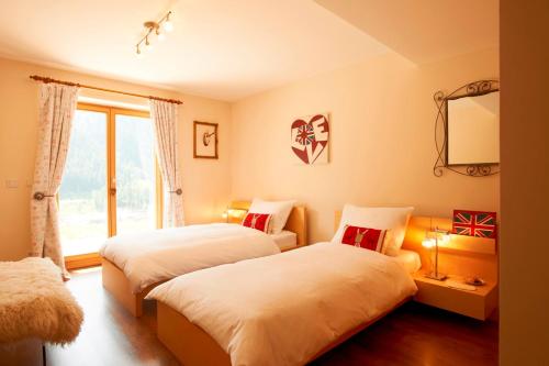 Ένα ή περισσότερα κρεβάτια σε δωμάτιο στο Apartment Pinchbeck