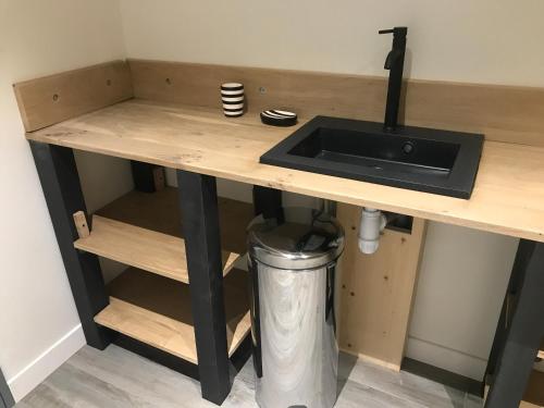 Dapur atau dapur kecil di Camp Basque // Maison Erribera // Bidarray