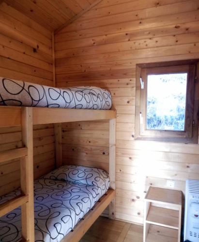 Postel nebo postele na pokoji v ubytování Camping Can Fosses