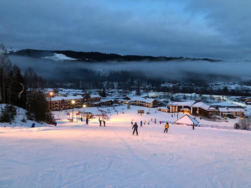 L'établissement Persbyheden 14 en hiver