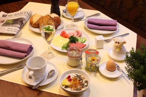 Essen im Hotel oder in der Nähe