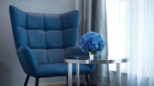 Χώρος καθιστικού στο Holiday Inn Express - Qingdao West Coast by IHG