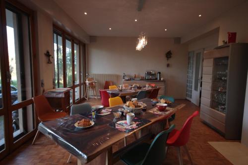 Mad på bed and breakfast-stedet eller i nærheden