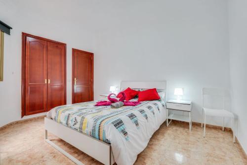 Postel nebo postele na pokoji v ubytování Tenerife2 - Piso dos dormitorios Santa Cruz centro