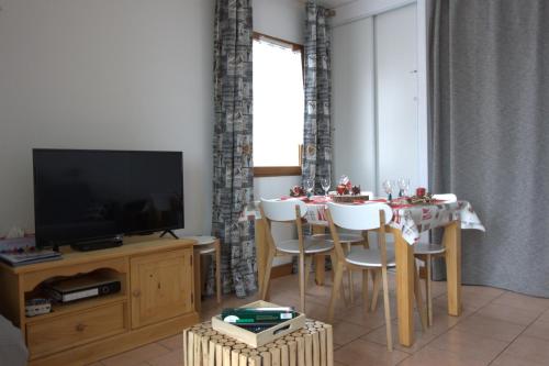 Μια τηλεόραση ή/και κέντρο ψυχαγωγίας στο T2 Chalet d'orciéres
