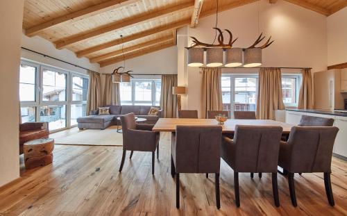 Ruang duduk di Residenz Der Wieshofer