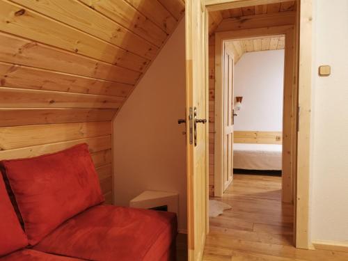 Una cama o camas en una habitación de Chata Maco