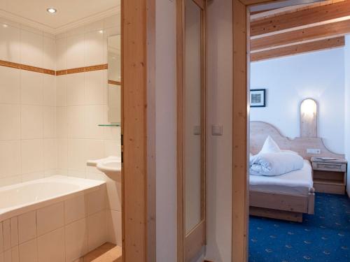 Katil atau katil-katil dalam bilik di Glanzer Homes Hochsölden