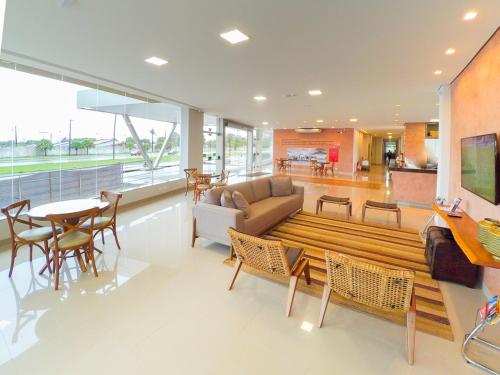 Ruang duduk di Orla Morena Park Hotel