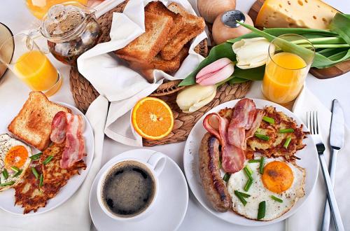 Jídlo v vily nebo okolí