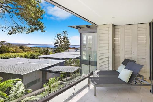 Ein Balkon oder eine Terrasse in der Unterkunft The Rise Noosa
