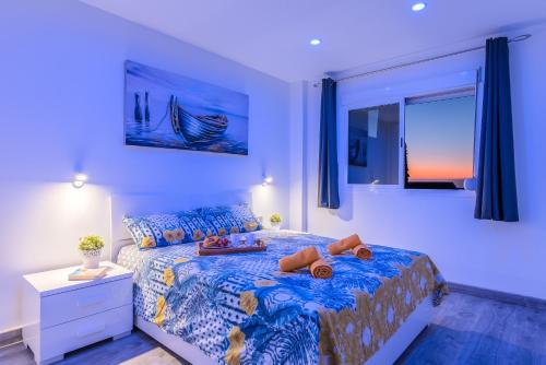 En eller flere senge i et værelse på 22 Casablanca II Veronica