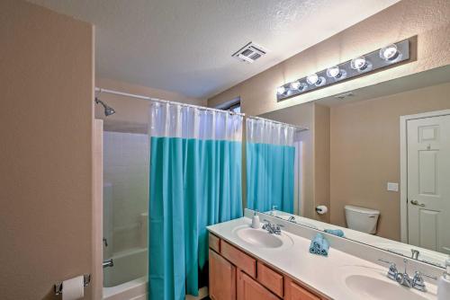 A bathroom at Inviting Surprise Home with Private Pool, Near Golf!