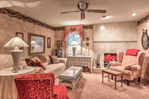 Quaint Danville Apt with Patio and Rolling Hill Views!