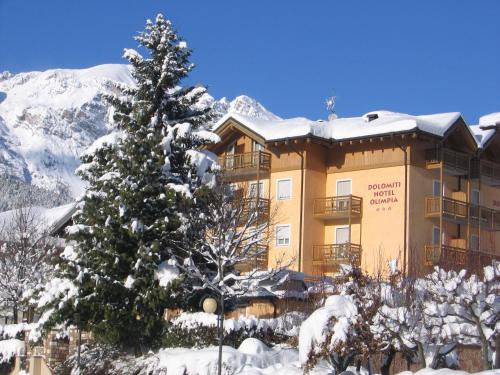 Dolomiti Hotel Olimpia durante o inverno