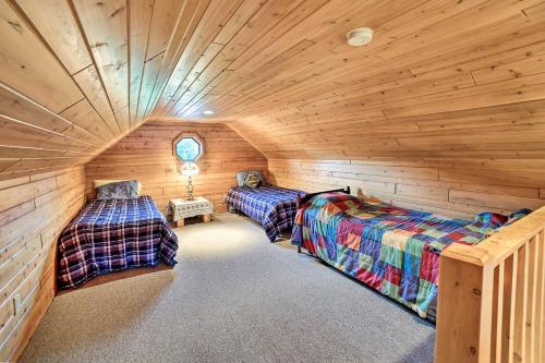 Gallery image of Rapid River Log Cabin with Loft on 160 Scenic Acres! in Gladstone