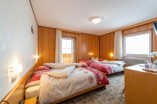 Llit o llits en una habitació de Villa Clara