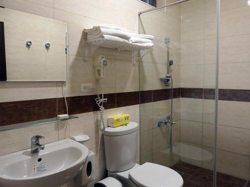 Koupelna v ubytování Ying Tian Ye Homestay