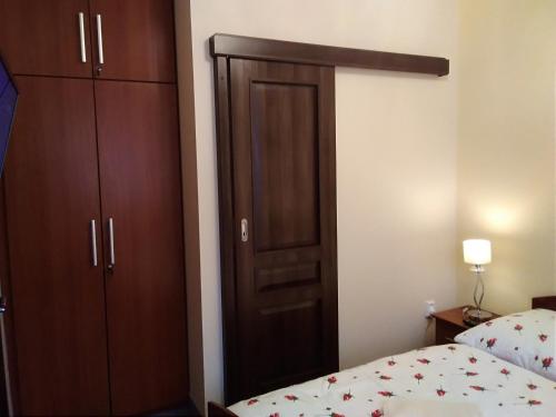 Кровать или кровати в номере Penzion Veronika