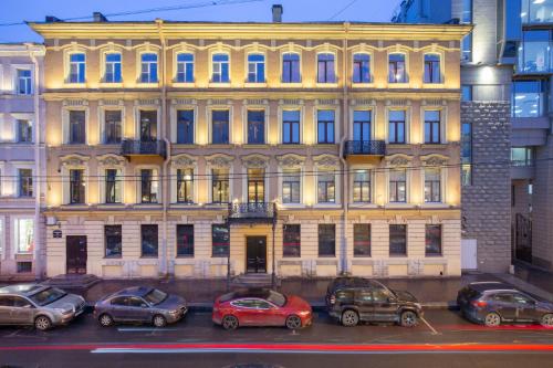 O edifício em que o hotel se localiza