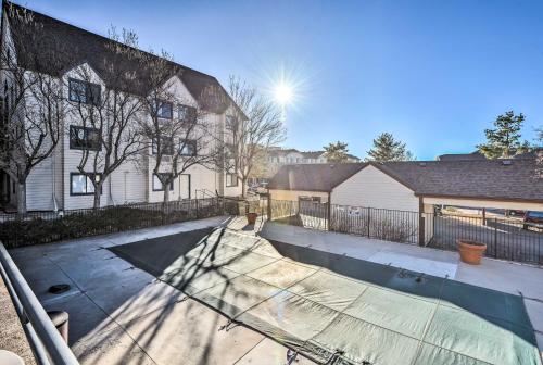 a house is under construction with a pool at Half-Mi to Light Rail Greenwood Village Studio in Englewood