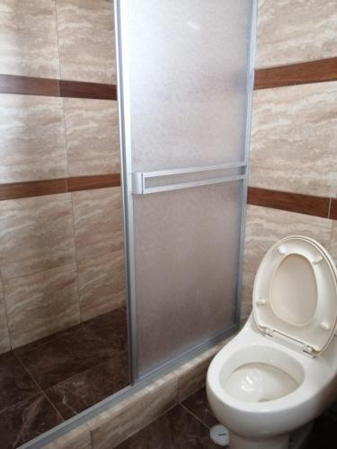 Koupelna v ubytování Casa ValPer