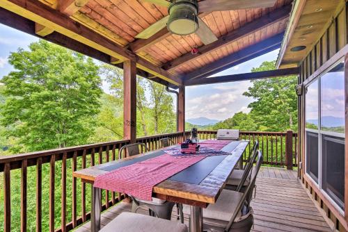 Breathtaking Great Smoky Mountains Retreat with Deck!