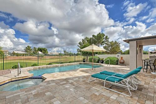 Gilbert House with Pool and Hot Tub on Golf Course!