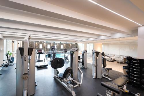 Fitness centrum a/nebo fitness zařízení v ubytování Novotel Rotorua Lakeside