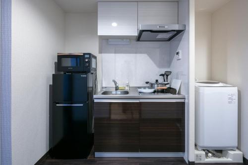 A kitchen or kitchenette at Randor Residence Kyoto Classic