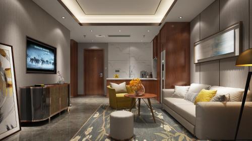 Χώρος καθιστικού στο Holiday Inn Suites Xi'an High-Tech Zone by IHG