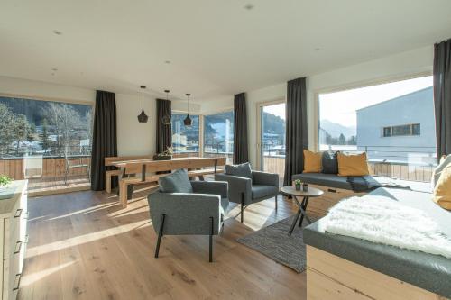 O zonă de relaxare la Appartement Auszeit Eben