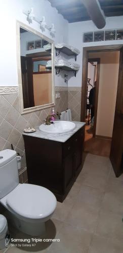 Phòng tắm tại Casa Pablo