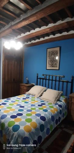 Кровать или кровати в номере Casa Pablo